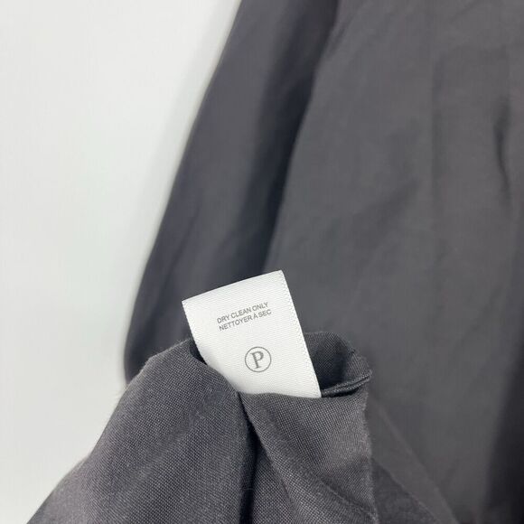 Brochu Walker Amaia Dress Size XS Womens Gray Shift Popover Smocked Pockets - Picture 9 of 10